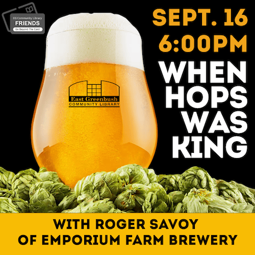 9/16 at 6pm: When Hops was King
